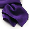 Purple Polyester Satin Scarf - 8"x45"